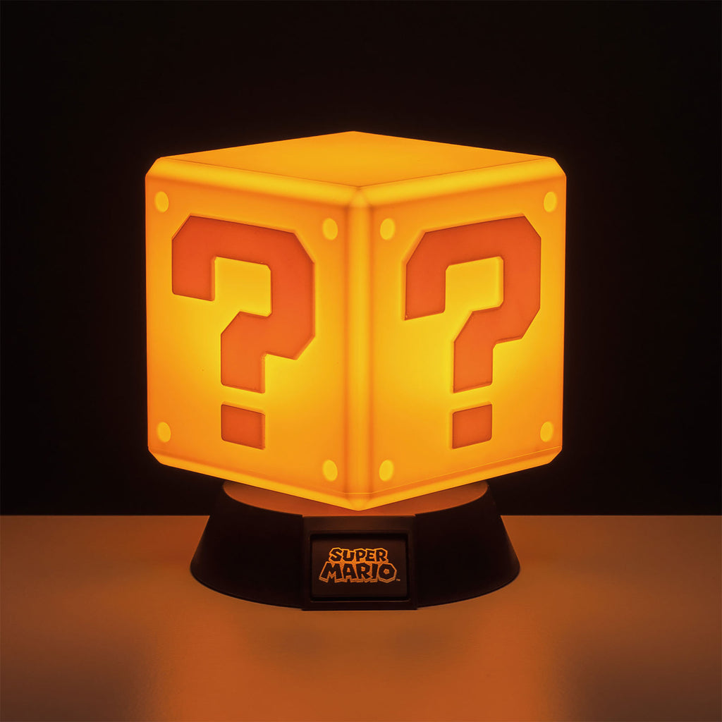 Produktbild Super Mario - Frågeteckenblock 3D bordslampa