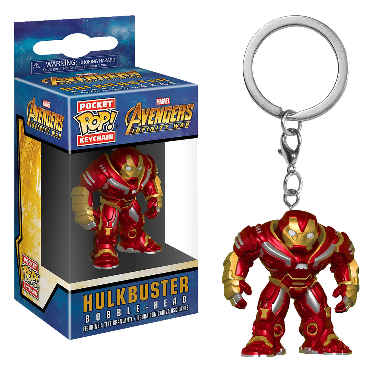 Produktbild Avengers - Hulkbuster Infinity War Funko Pop nyckelring
