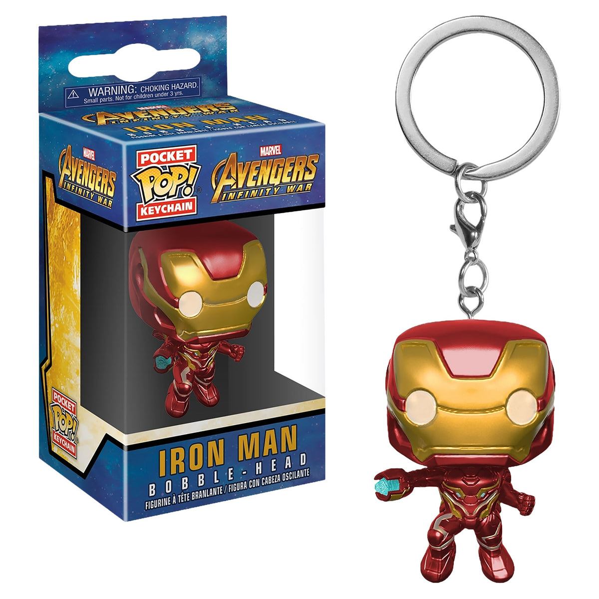 Produktbild Avengers - Iron Man Infinity War Funko Pop nyckelring