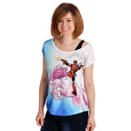 Produktbild Deadpool - Unicorn Ride T-shirt Dam Loose Fit