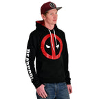 Produktbild Deadpool - Eyes Logo Hoodie svart
