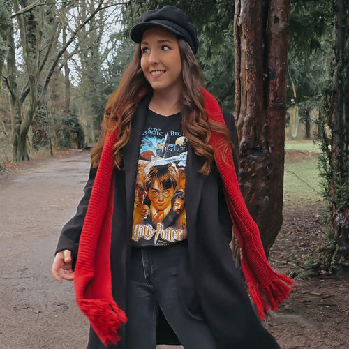 Produktbild Harry Potter - De Vises Sten Poster T-Shirt svart