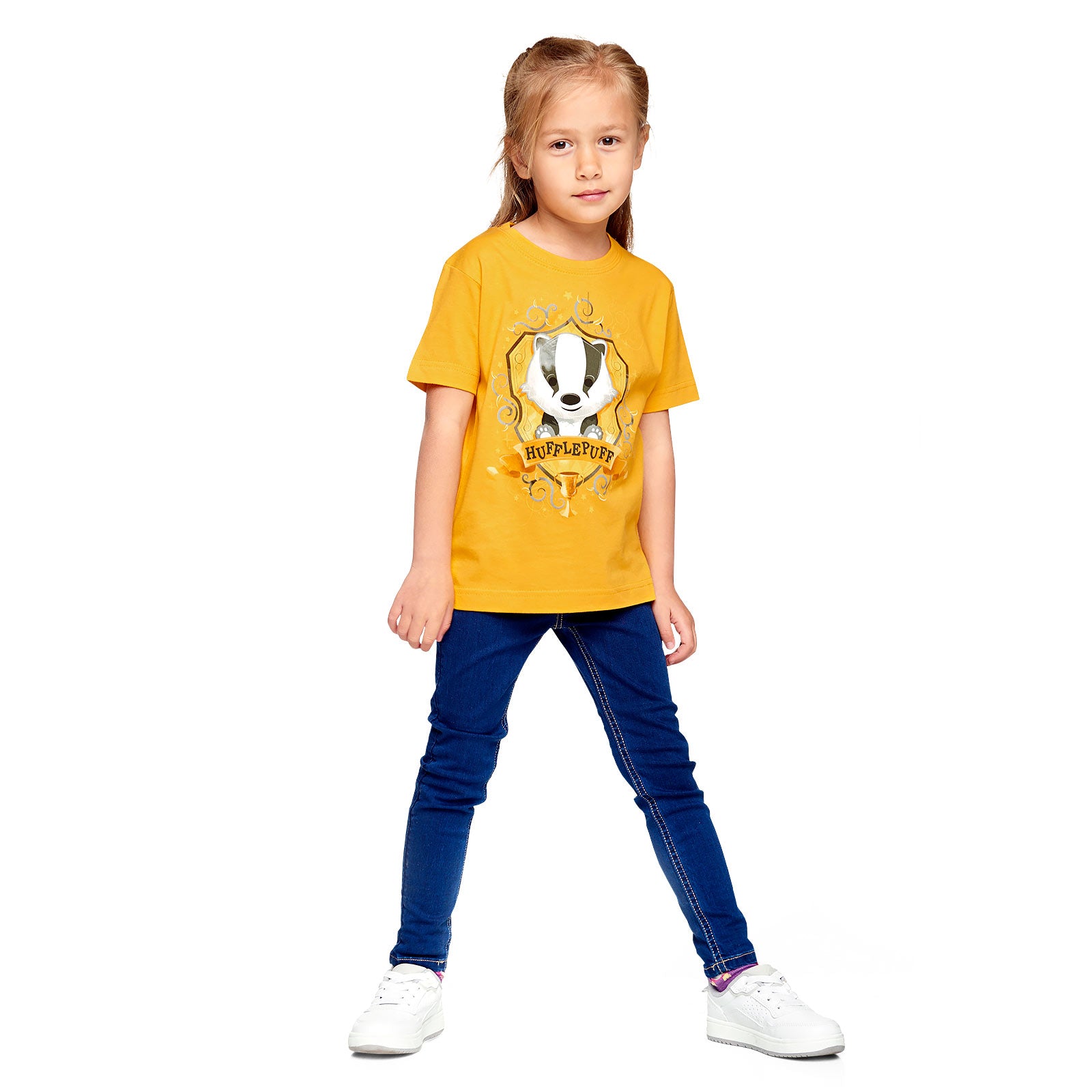 Produktbild Harry Potter - Magisk Hufflepuff T-shirt för barn gul