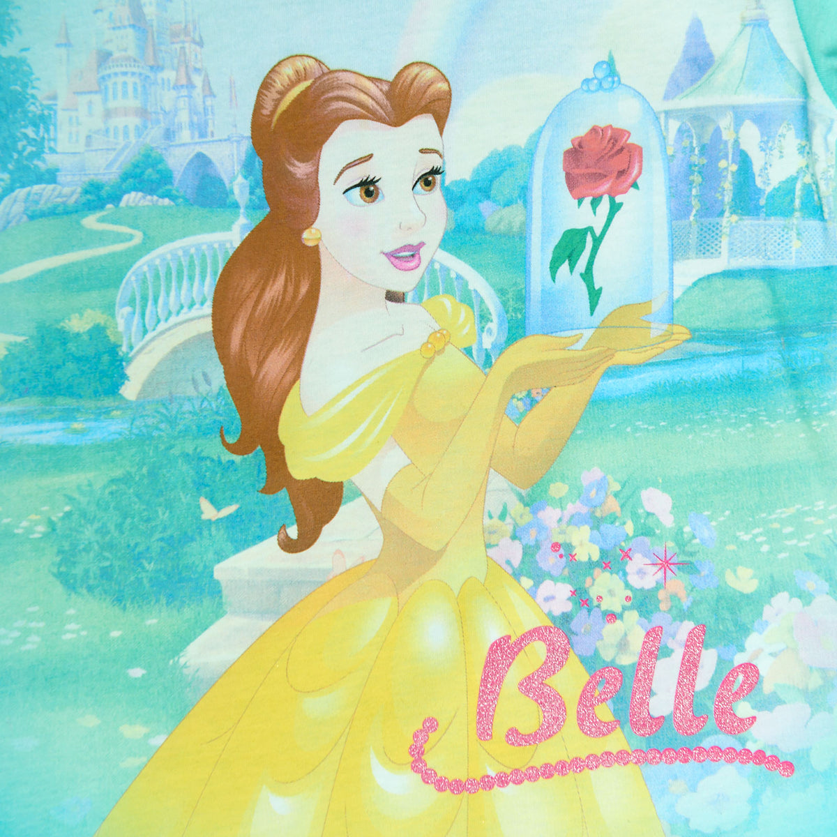 Product image Beauty and the Beast - Belle Children's T-Shirt Turquoise