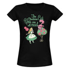 Produktbild Alice i Underlandet - All Mad T-shirt dam svart