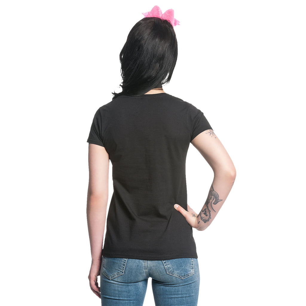 Produktbild Alice i Underlandet - All Mad T-shirt dam svart