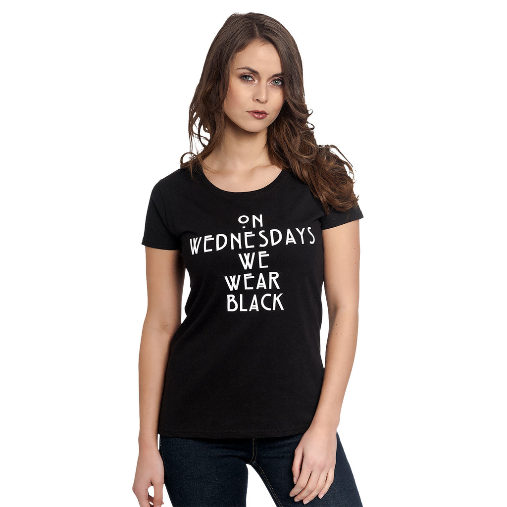 Produktbild American Horror Story - Wednesdays T-shirt dam svart
