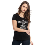 Produktbild American Horror Story - Wednesdays T-shirt dam svart