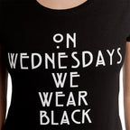 Produktbild American Horror Story - Wednesdays T-shirt dam svart