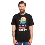 Produktbild Minioner - No Adult Today T-shirt svart