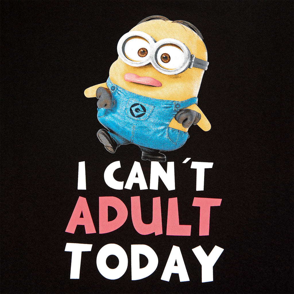 Produktbild Minioner - No Adult Today T-shirt svart