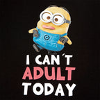 Produktbild Minioner - No Adult Today T-shirt svart