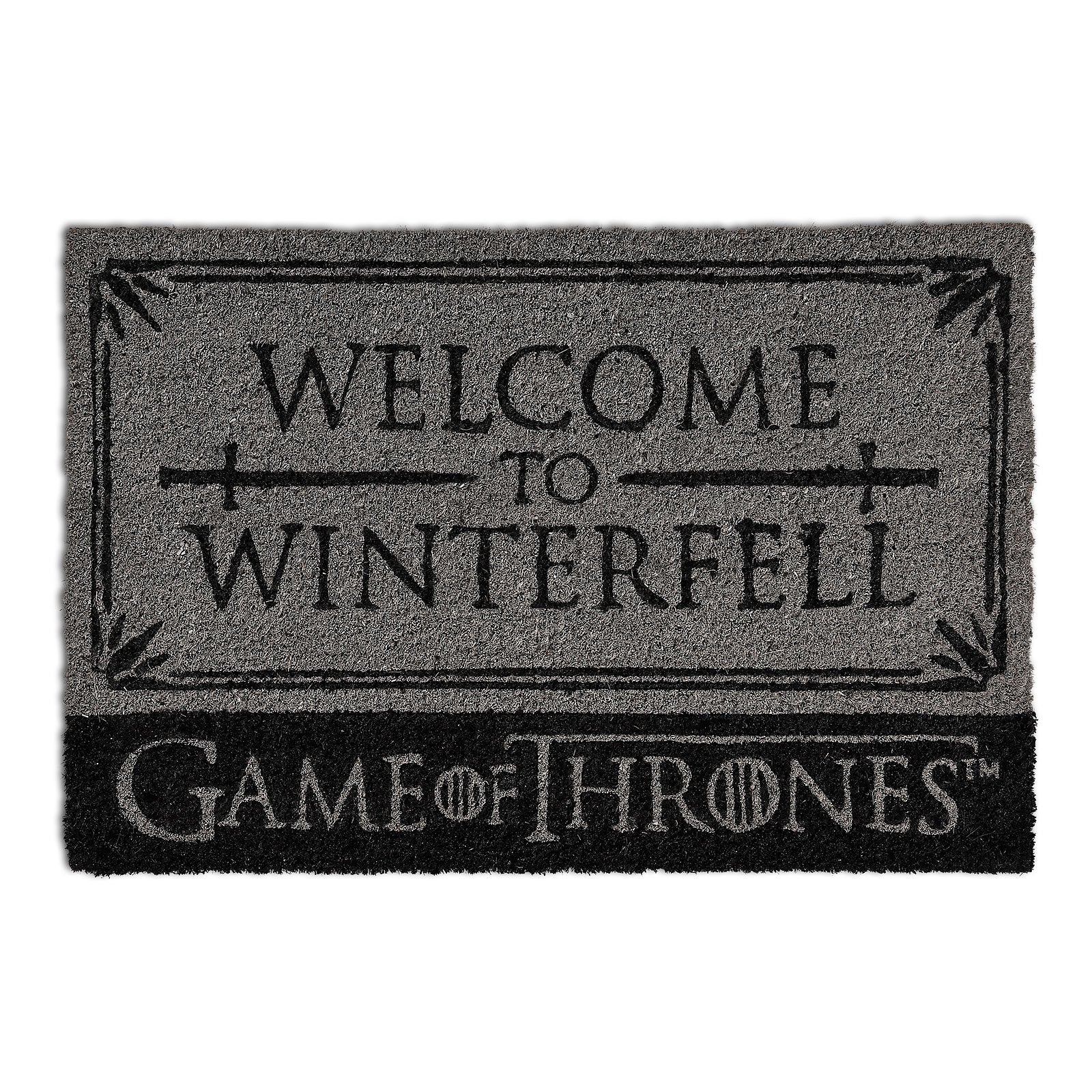 Produktbild Game of Thrones - Stark Welcome to Winterfell Dörrmatta