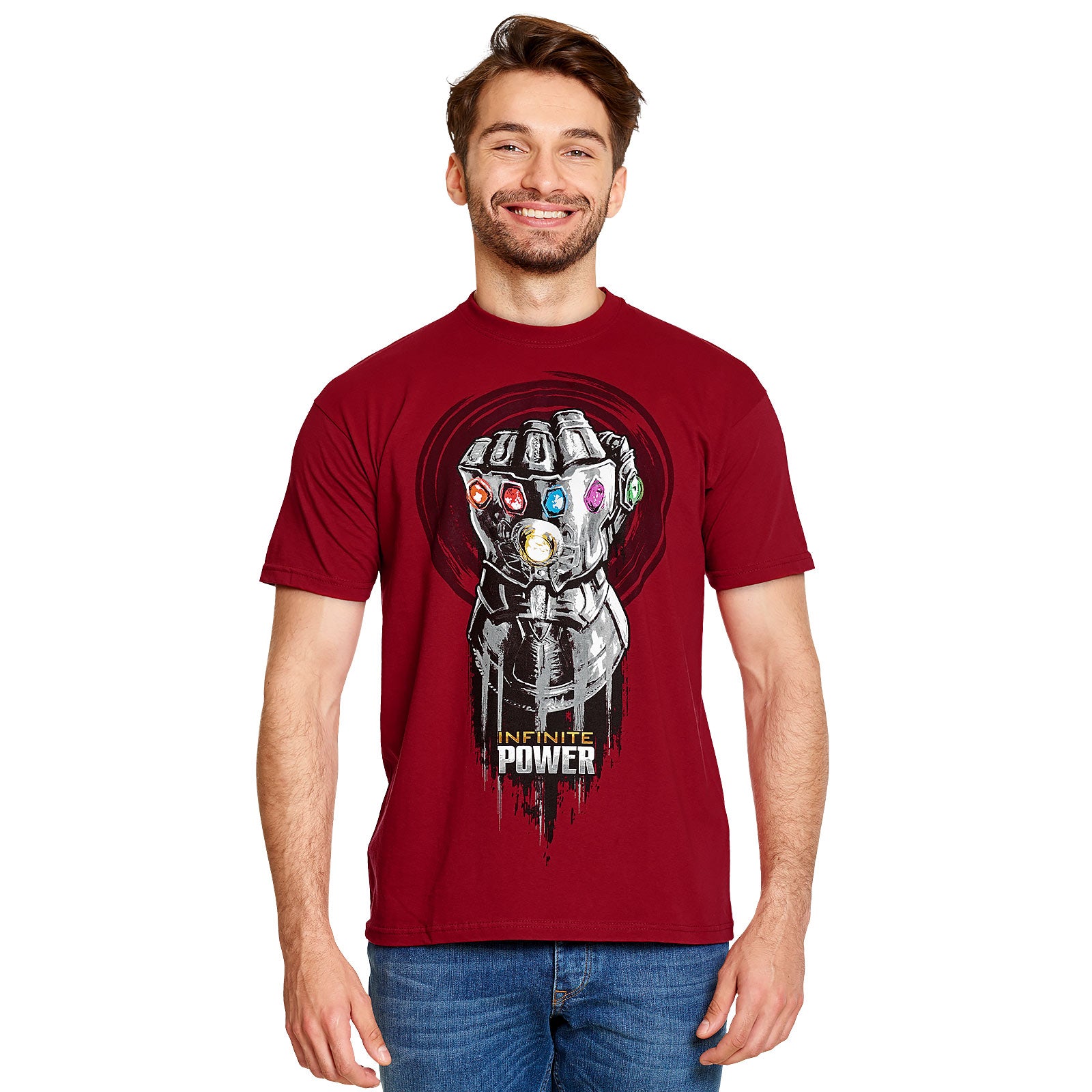 Produktbild Avengers - Infinite Power T-shirt röd