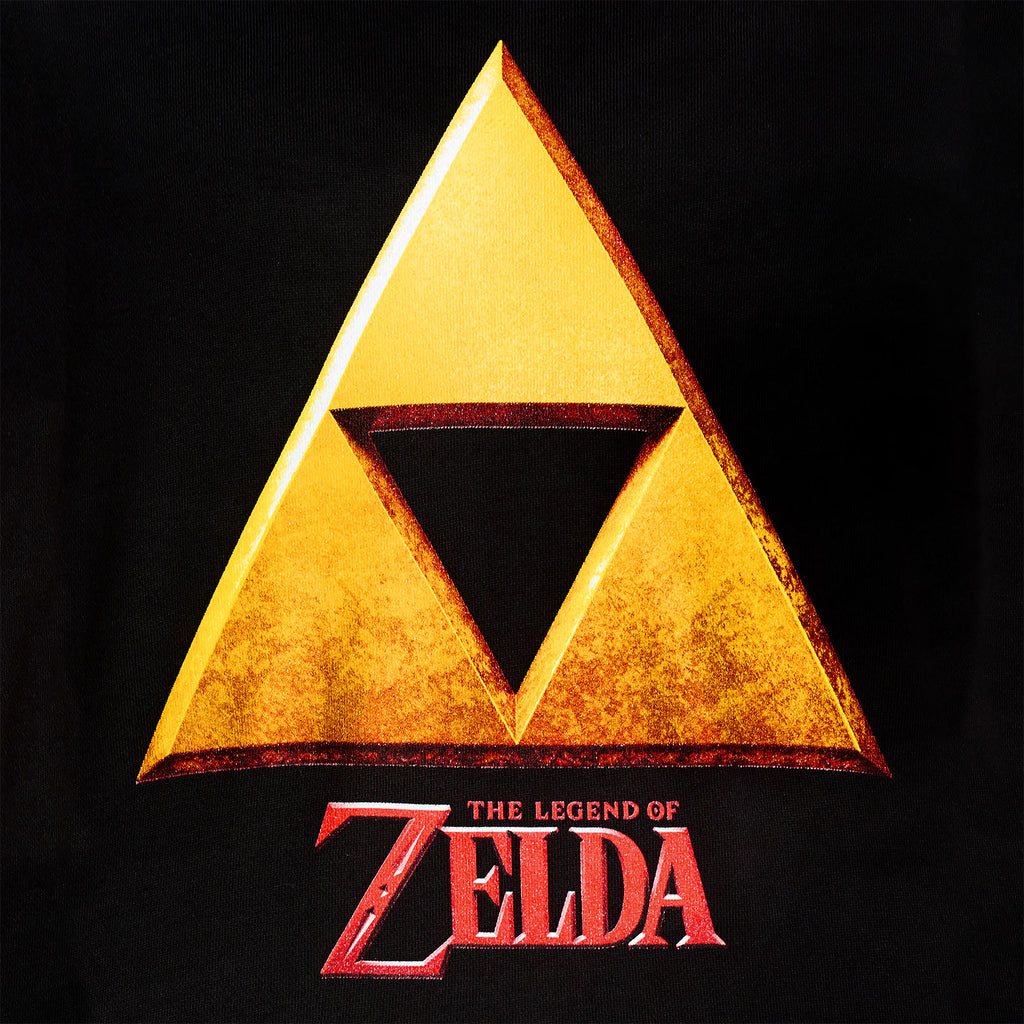 Produktbild Zelda - Triforce Hyrule Logo Tröja svart