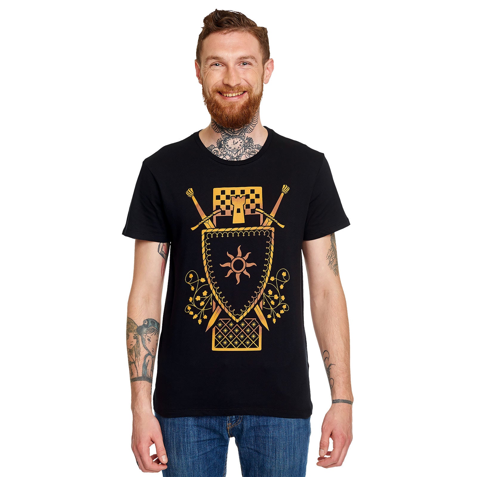 Produktbild Witcher - Nilfgaard-emblem T-shirt svart