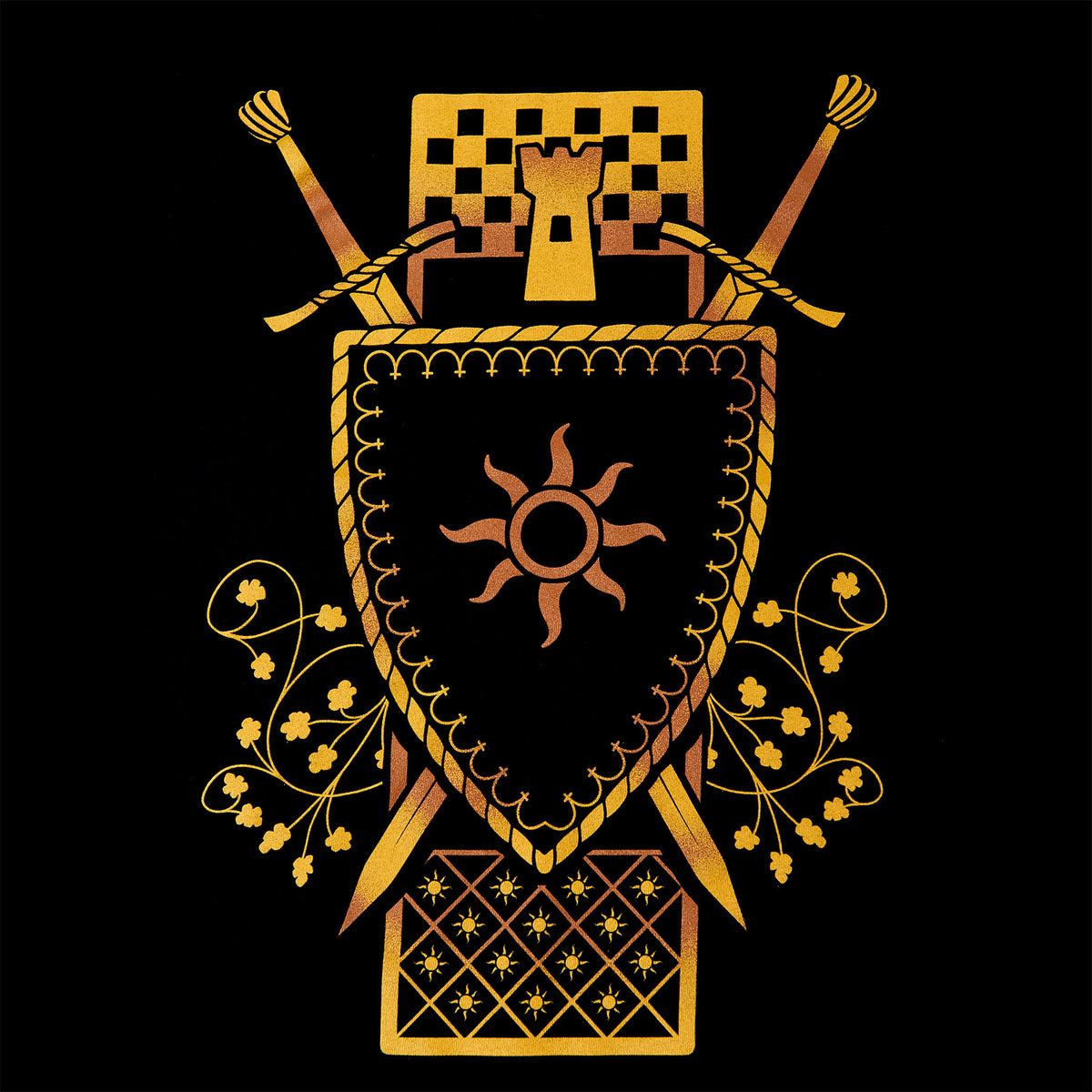 Produktbild Witcher - Nilfgaard-emblem T-shirt svart