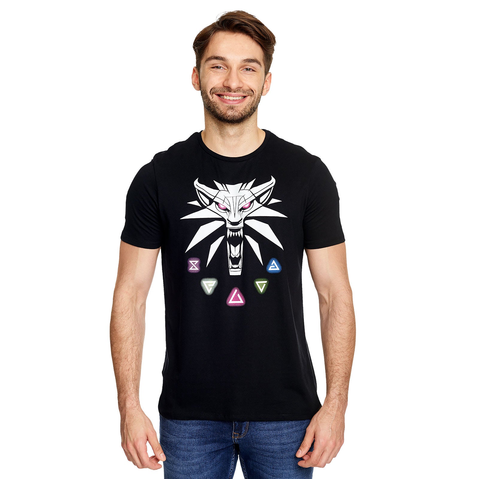 Produktbild Witcher - Häxartecken T-shirt svart