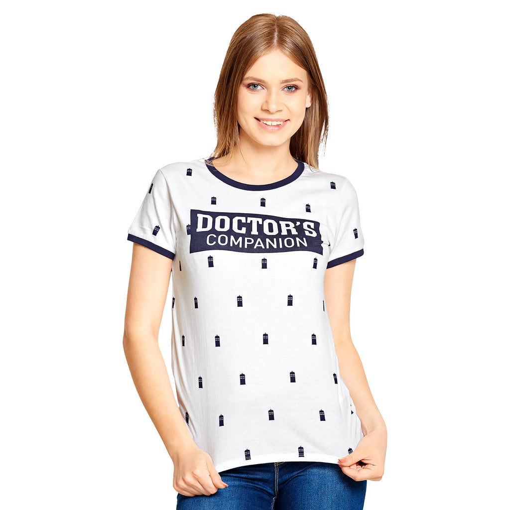 Produktbild Doctor Who - Doctor's Companion T-shirt dam vit
