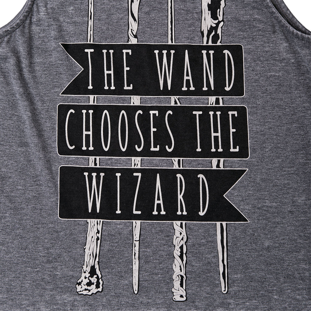 Produktbild Harry Potter - Linne The Wand Chooses Wizard grå