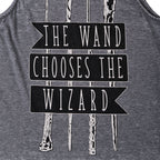 Produktbild Harry Potter - Linne The Wand Chooses Wizard grå