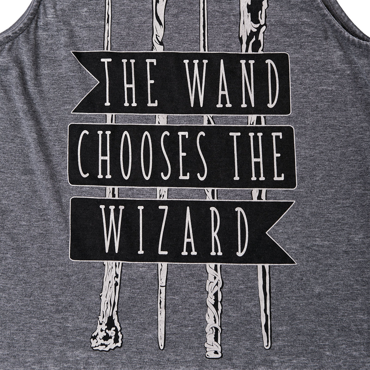 Produktbild Harry Potter - Linne The Wand Chooses Wizard grå