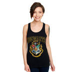 Produktbild Harry Potter - Svart linne med Hogwarts-emblem