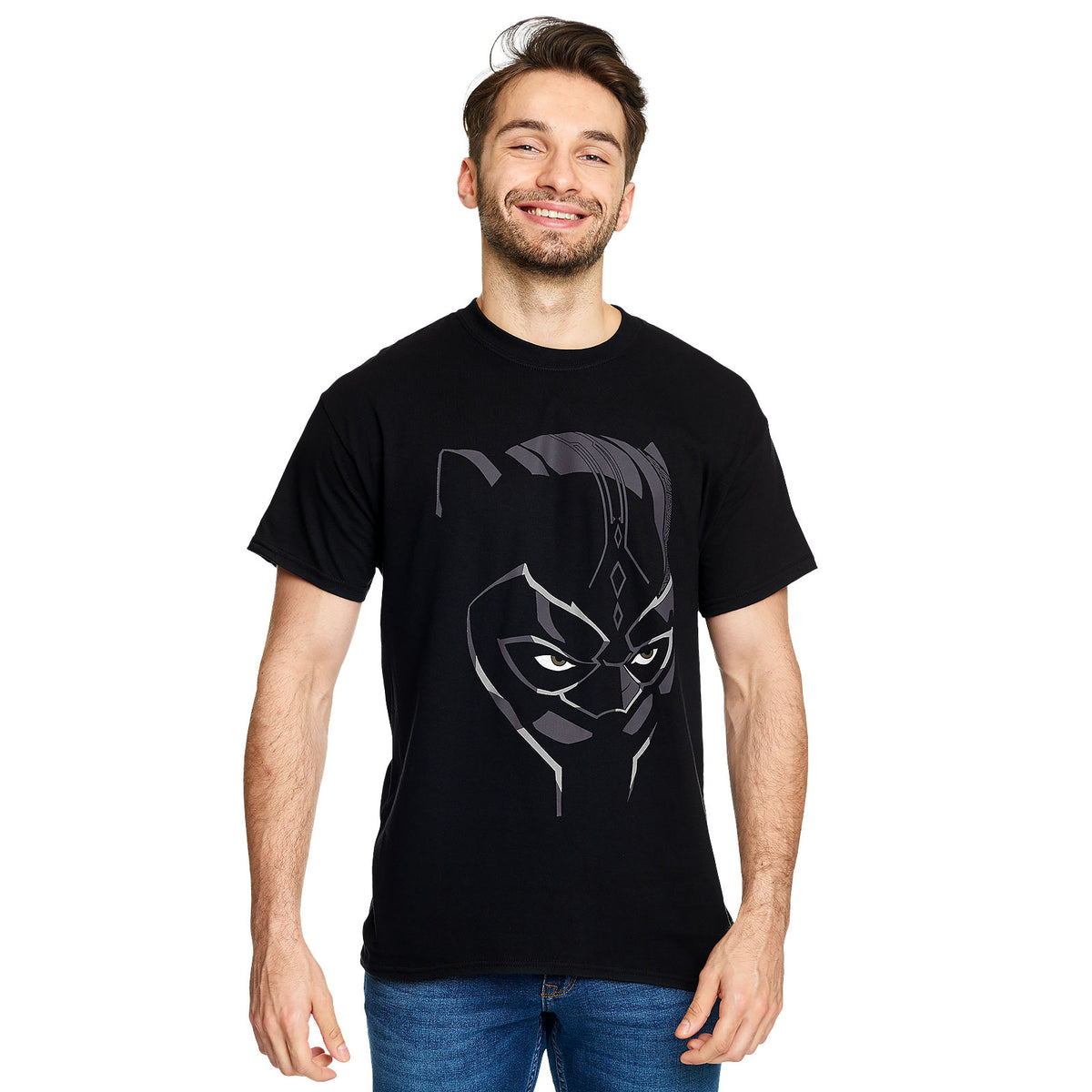 Produktbild Black Panther - Mask T-shirt svart