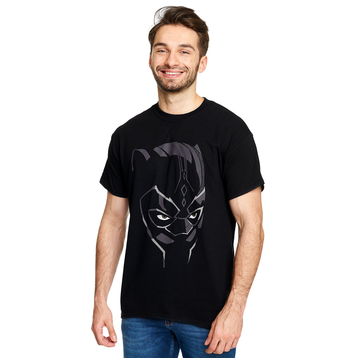 Produktbild Black Panther - Mask T-shirt svart