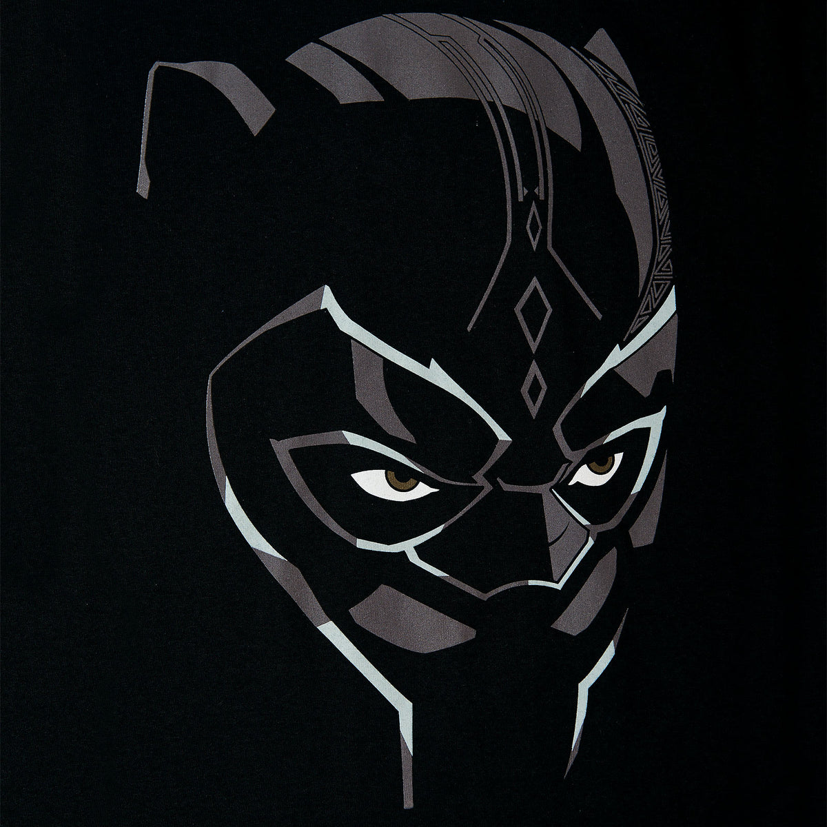 Produktbild Black Panther - Mask T-shirt svart