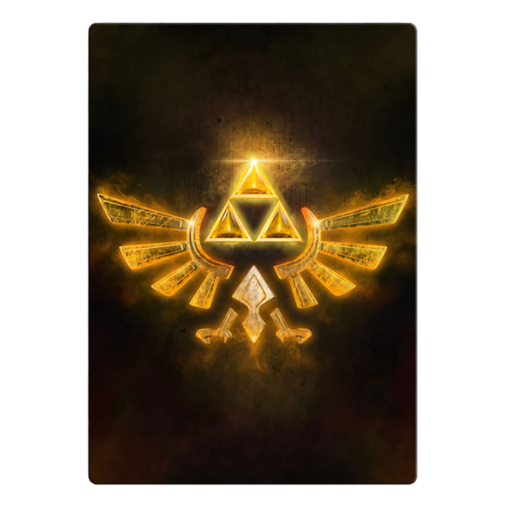 Product image Hyrule Logo Metal Poster for Zelda Fans
