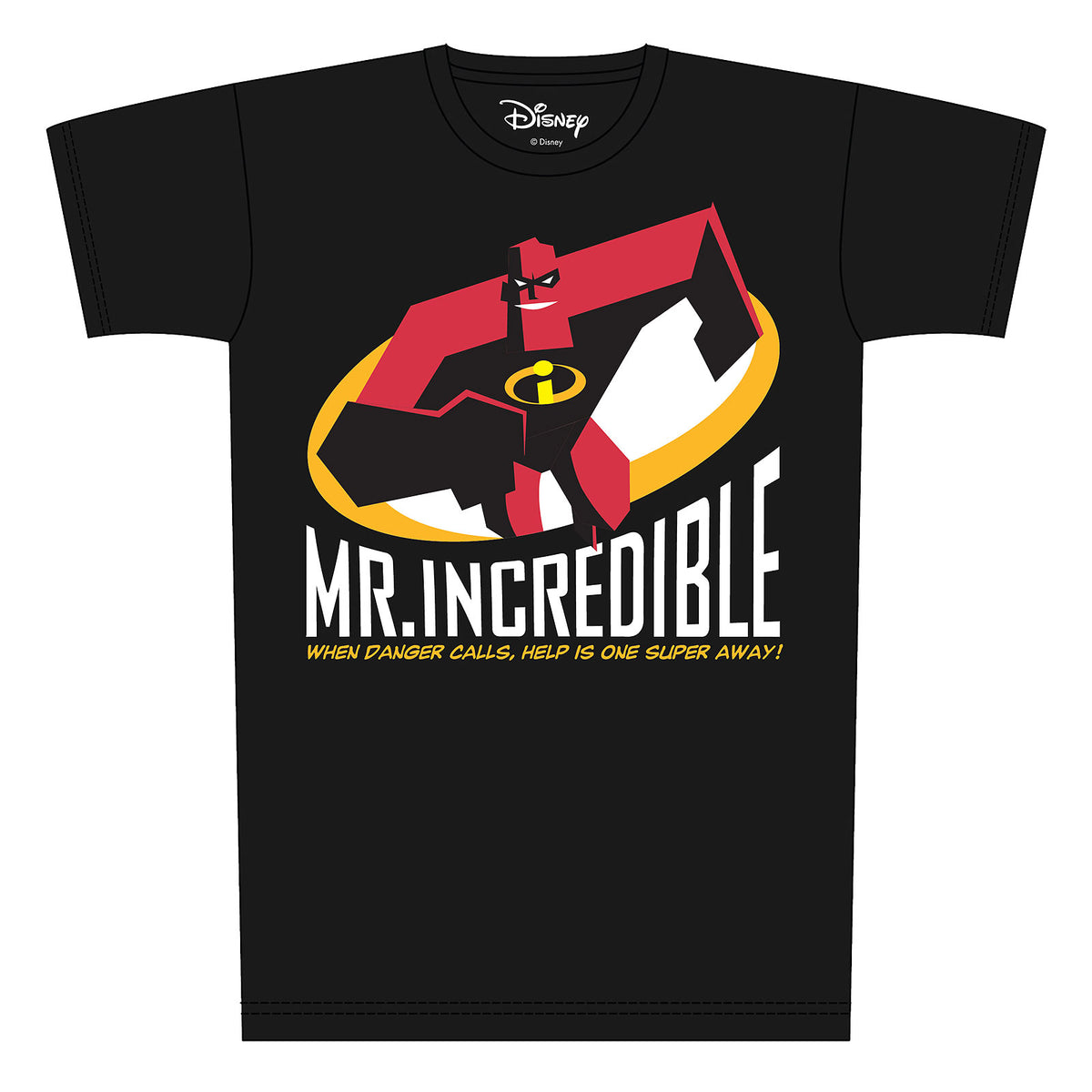 Produktbild The Incredibles - One Super Away T-shirt svart