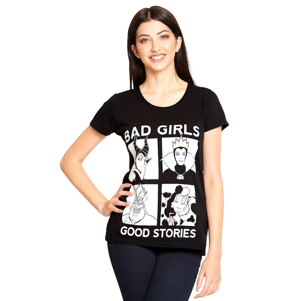Produktbild Disney - Villains Bad Girls T-shirt dam Loose Fit svart