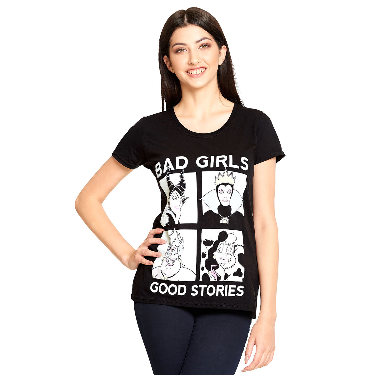 Produktbild Disney - Villains Bad Girls T-shirt dam Loose Fit svart