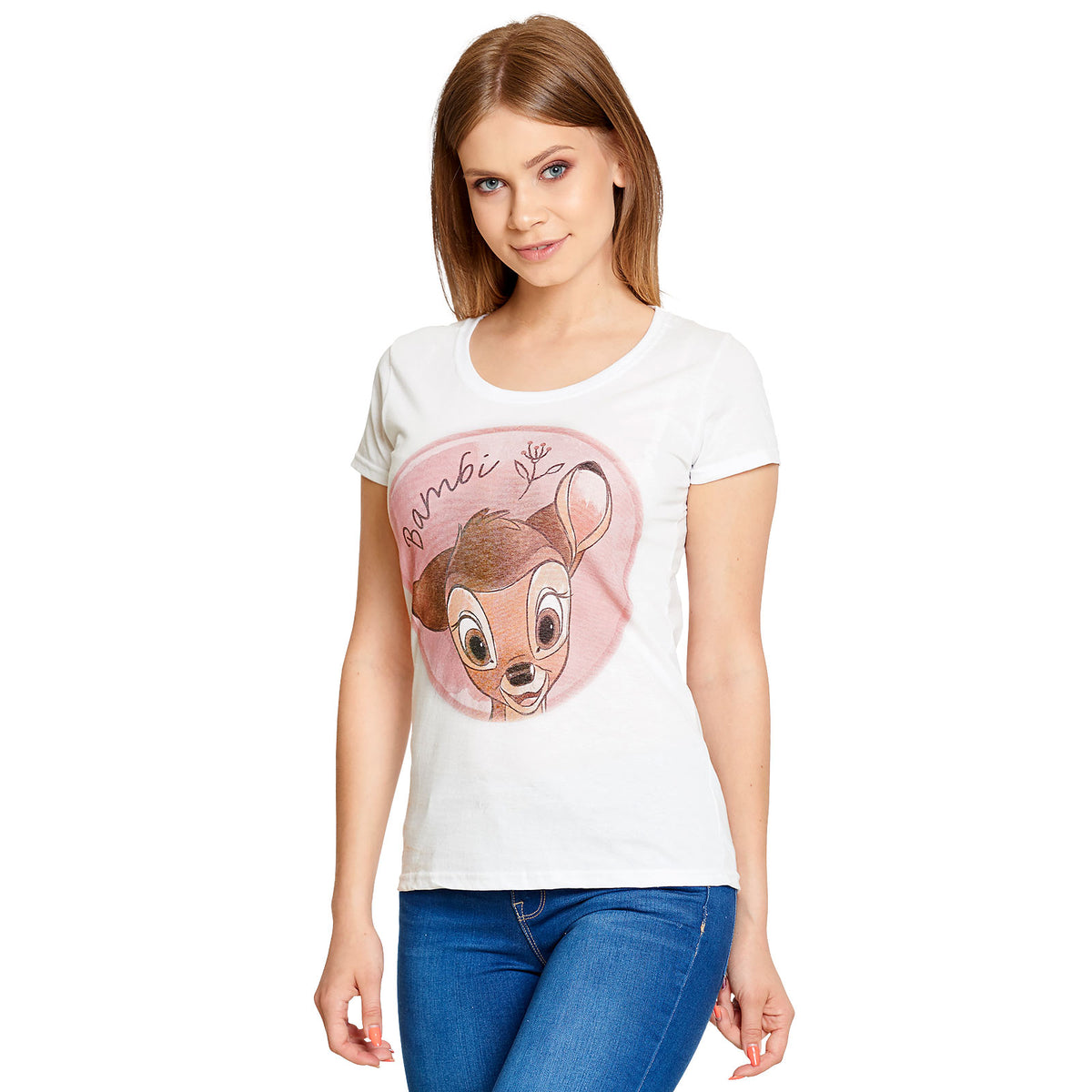 Produktbild Bambi T-shirt dam vit