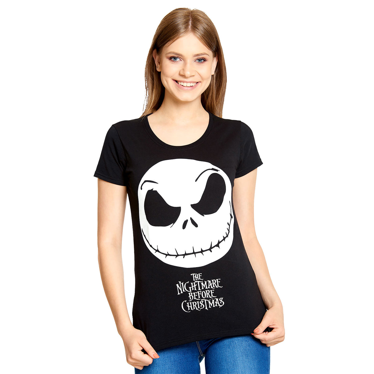 Produktbild Nightmare Before Christmas - Jack Smile T-shirt dam svart
