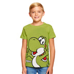 Produktbild Super Mario - Yoshi T-shirt barn grön