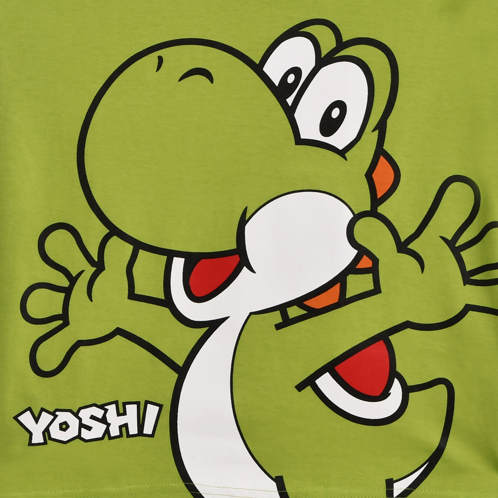 Produktbild Super Mario - Yoshi T-shirt barn grön