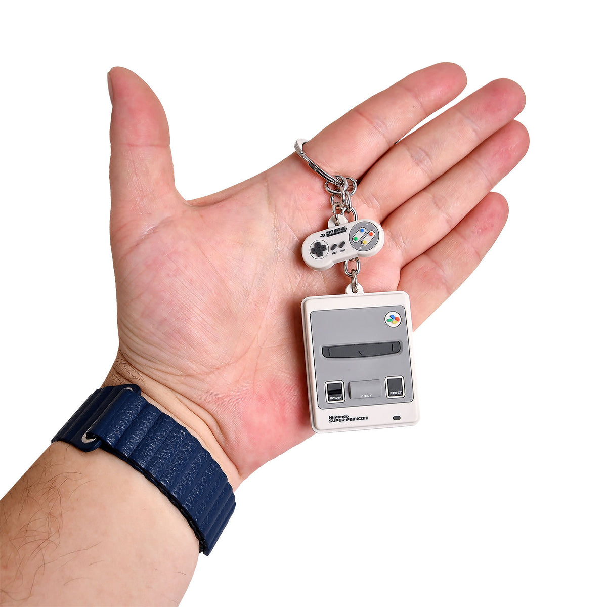Produktbild Nintendo - SNES-konsol och kontrollnyckelring