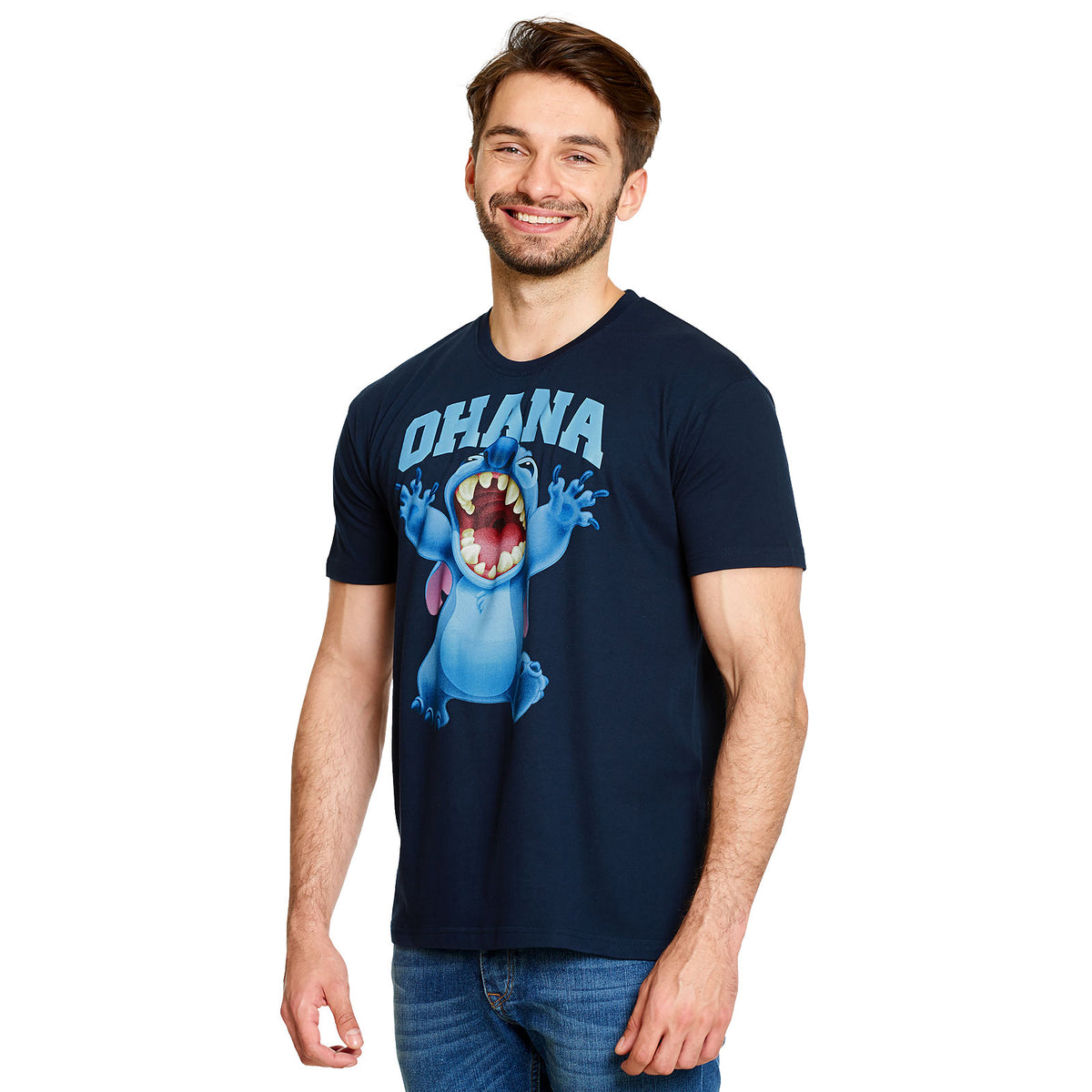 Produktbild Lilo & Stitch - Ohana T-shirt blå