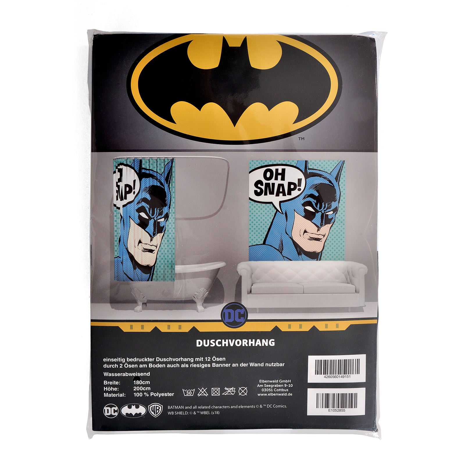 Produktbild Batman - Oh Snap duschdraperi