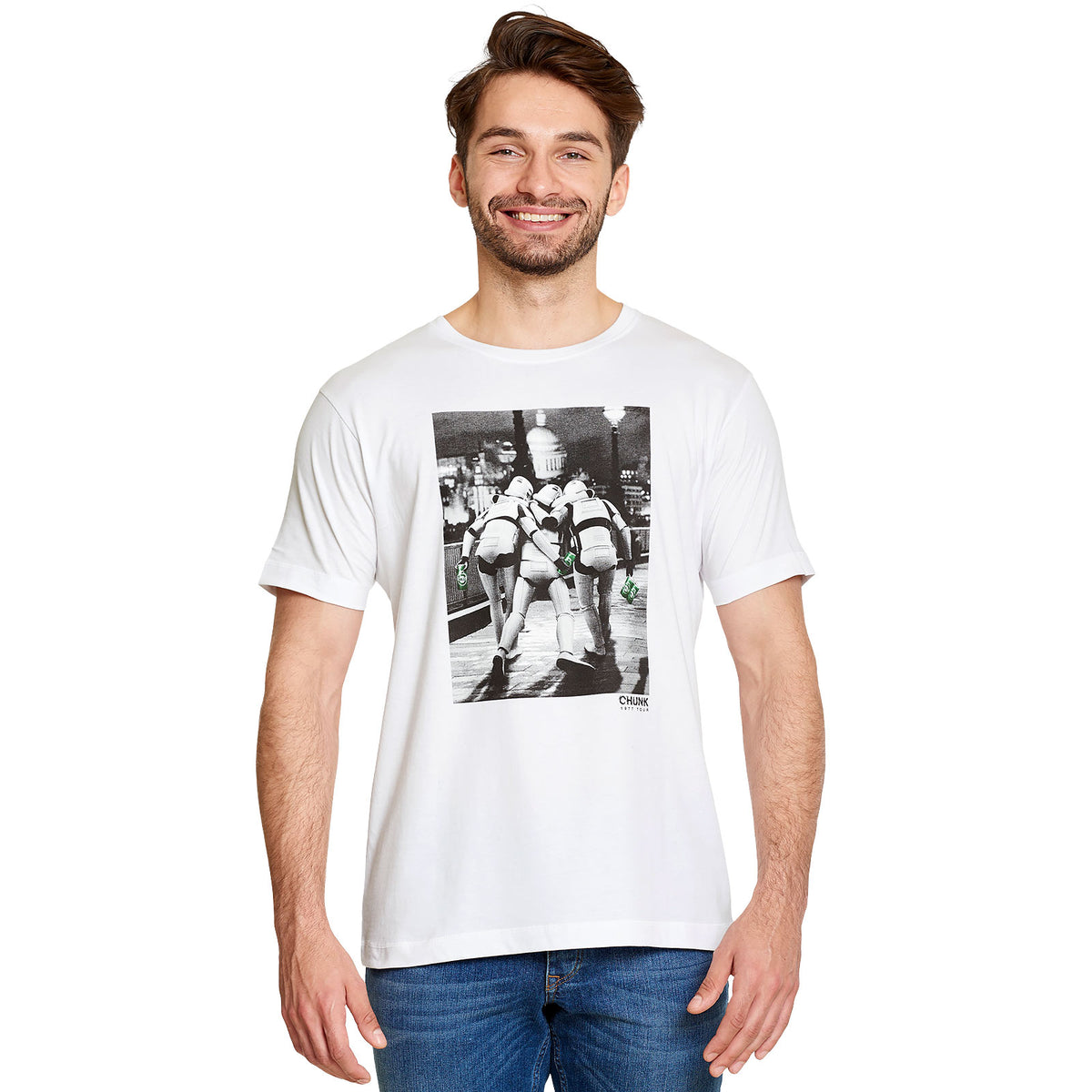 Produktbild Imperial Fighters at Night T-shirt för Star Wars-fans