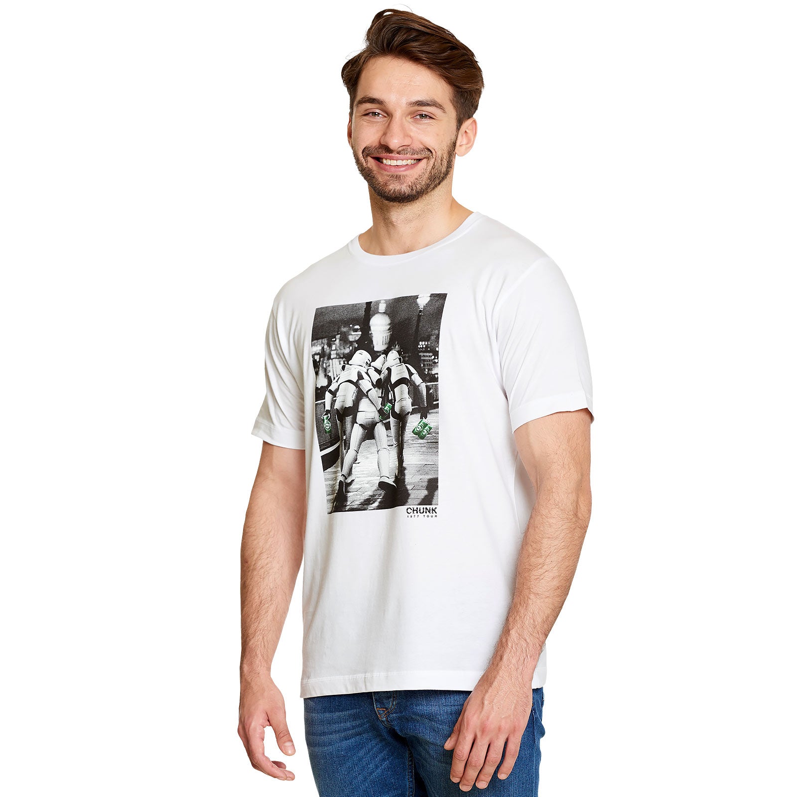 Produktbild Imperial Fighters at Night T-shirt för Star Wars-fans