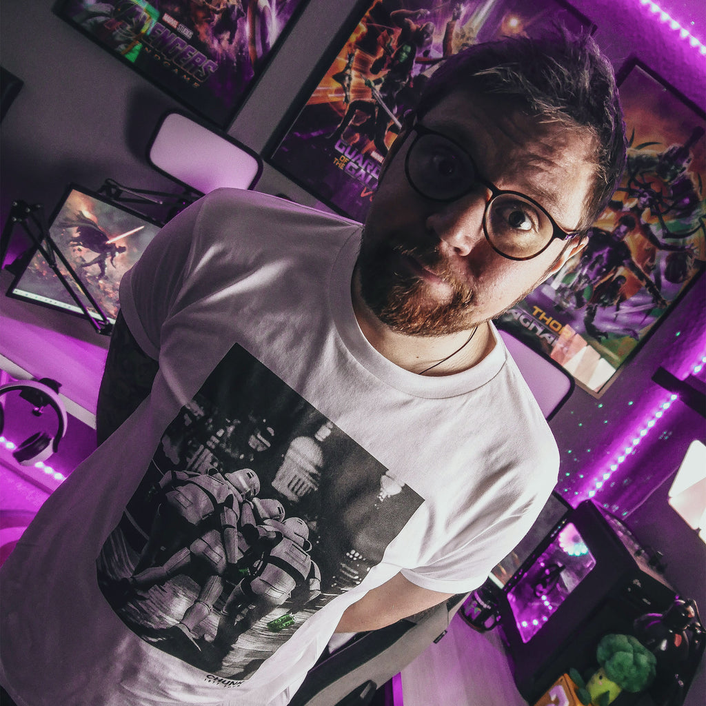 Produktbild Imperial Fighters at Night T-shirt för Star Wars-fans