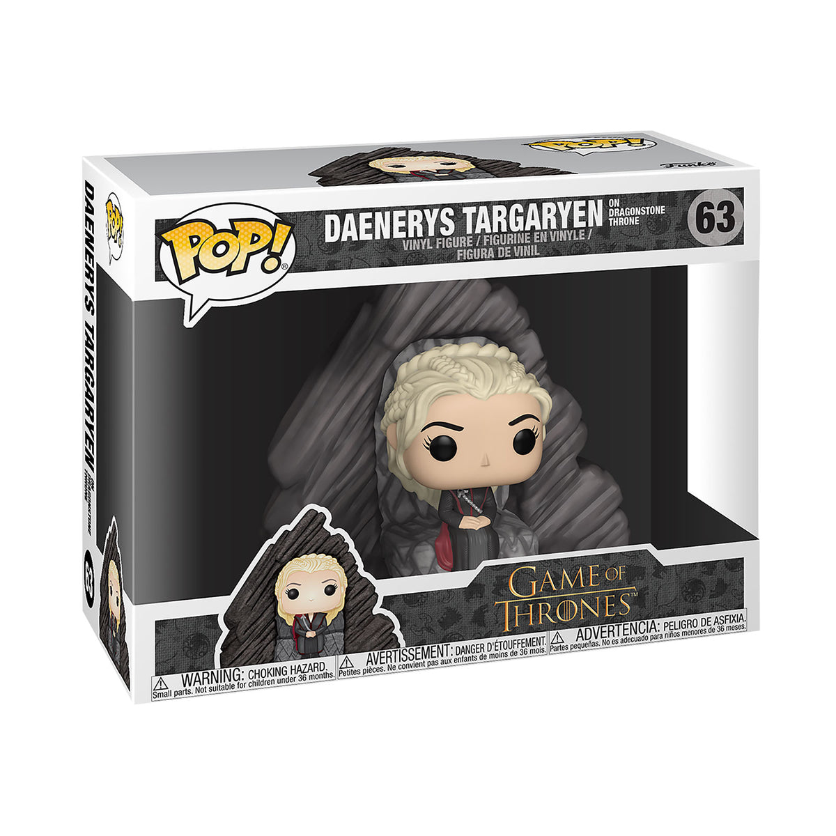 Produktbild Game of Thrones - Daenerys på Drakstens Tronen Funko Pop Figur