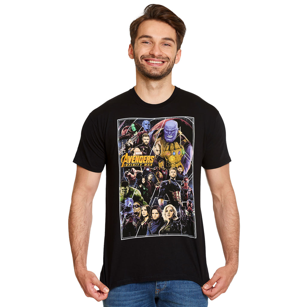 Produktbild Avengers - Infinity War Poster Collage T-shirt svart