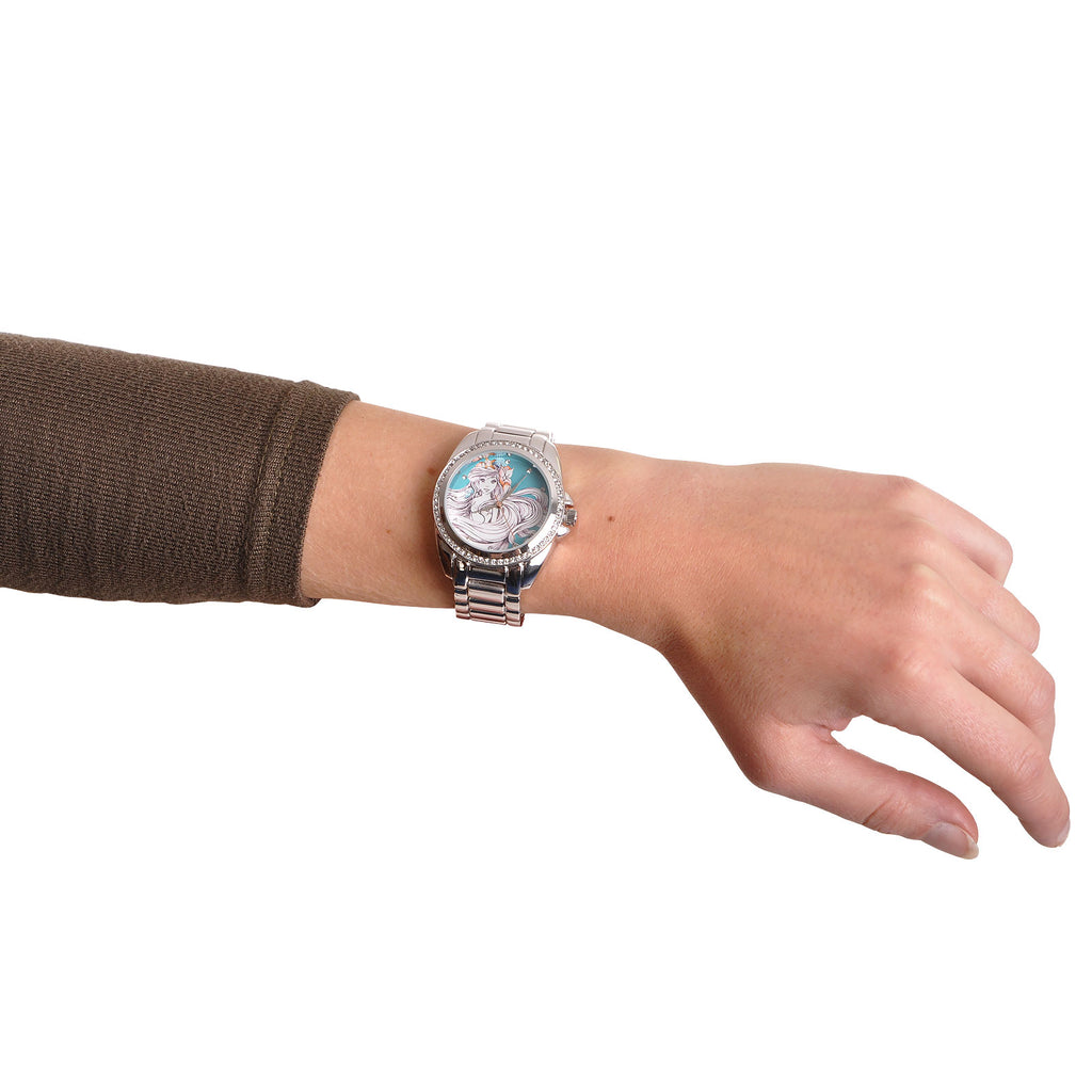 Produktbild Arielle - Skiss armbandsur med kristaller