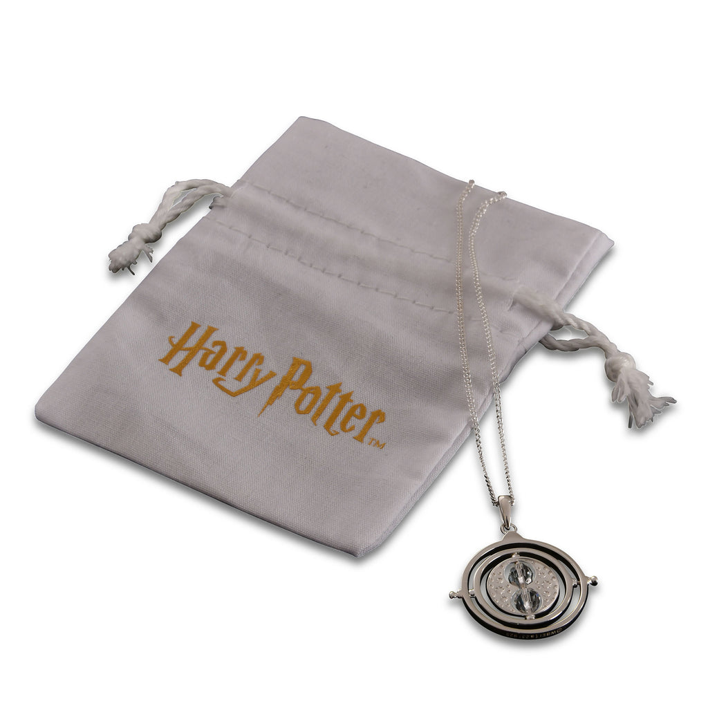 Produktbild Harry Potter - Tidsvändarhalsband med kristaller, silver