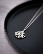 Produktbild Harry Potter - Tidsvändarhalsband med kristaller, silver