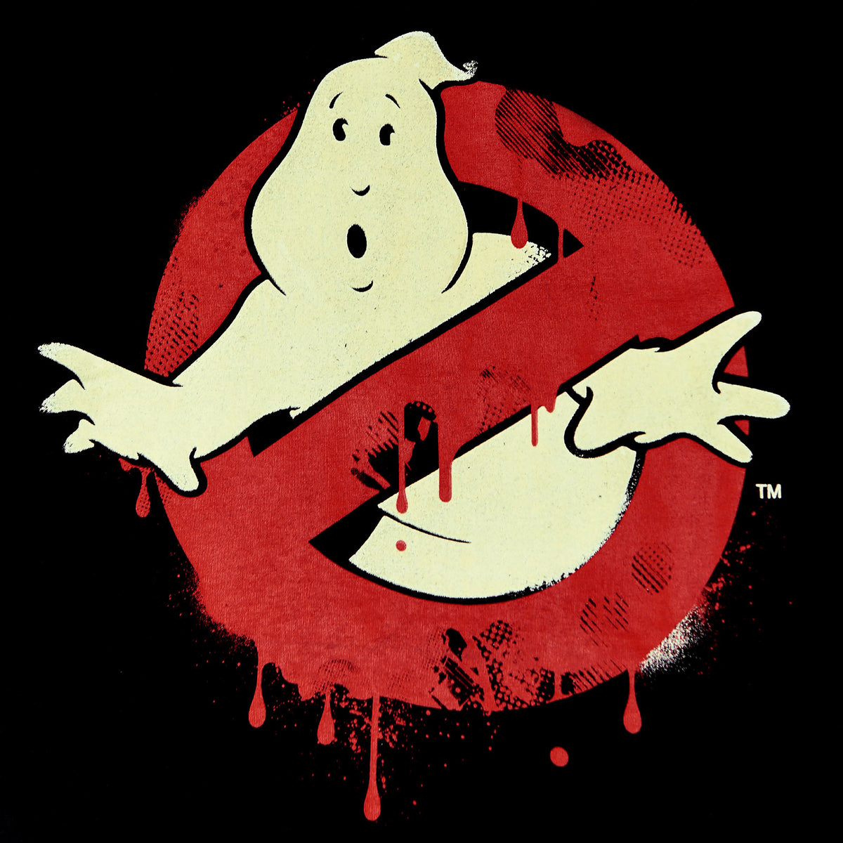 Produktbild Ghostbusters - Glow in the Dark Logotyp T-shirt